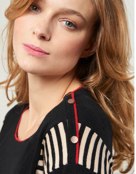 Jersey cuello caja oso Winny LEO & UGO - Imagen 3