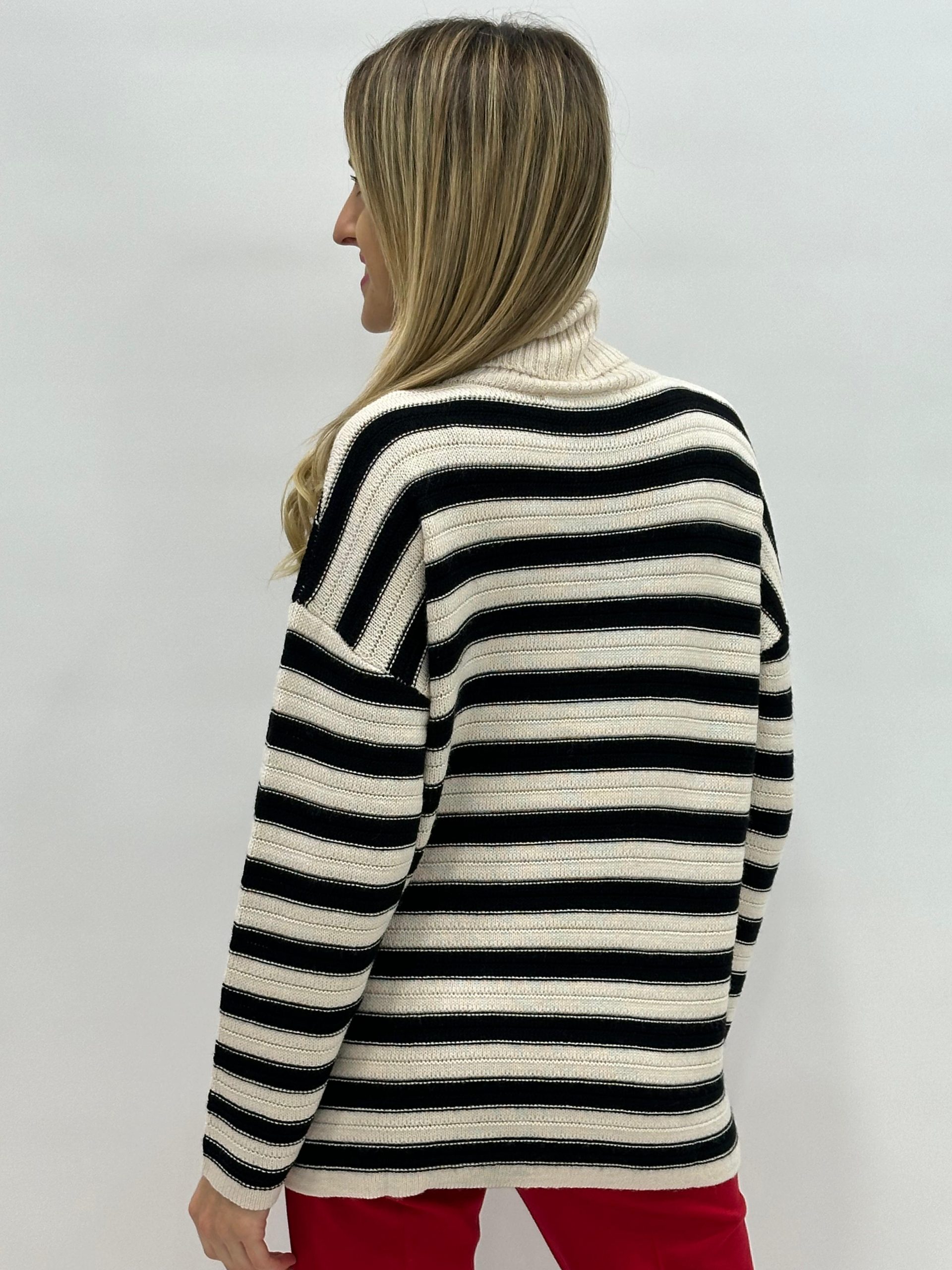 Jersey rayas cuello subido ANANKE - Imagen 4