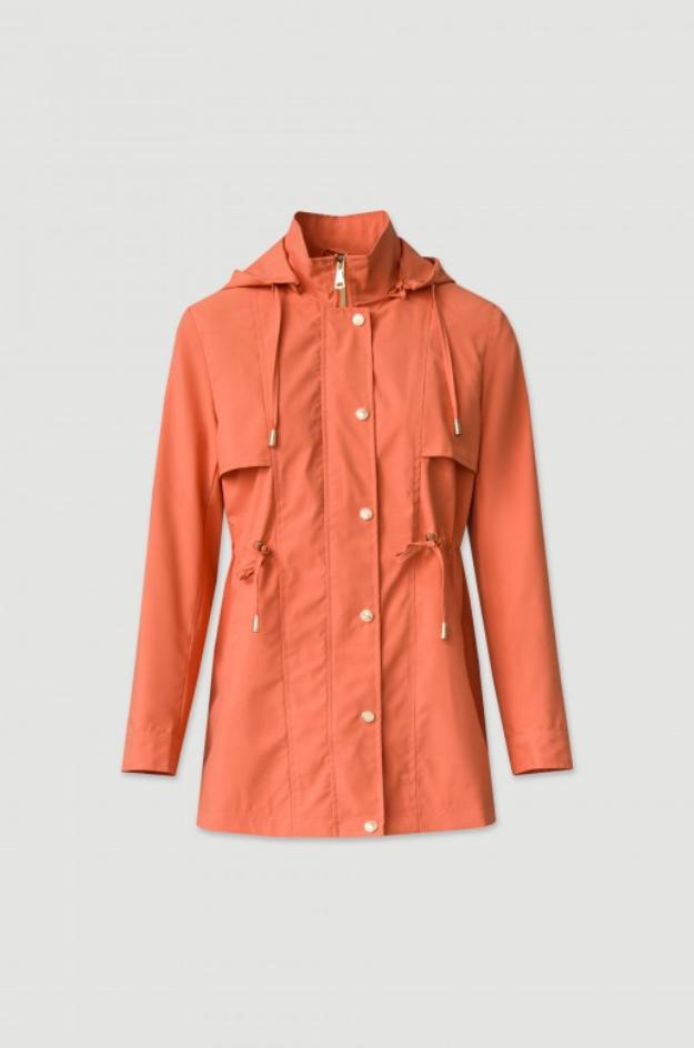 Parka con capucha y cintura ajustable - Ferrache - Imagen 7
