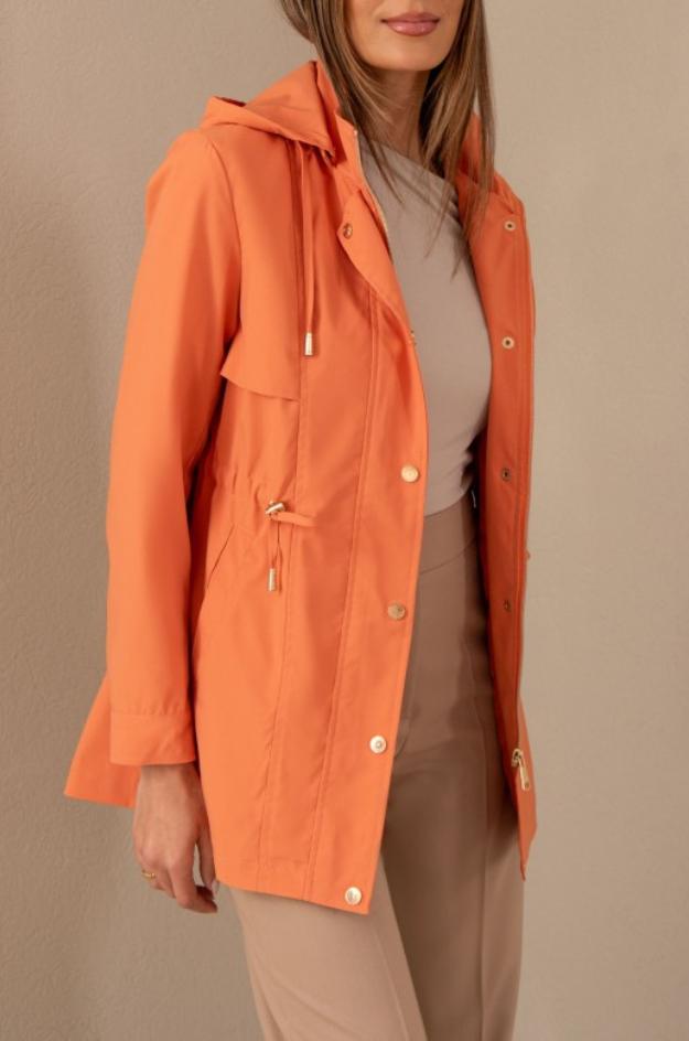 Parka con capucha y cintura ajustable - Ferrache - Imagen 5