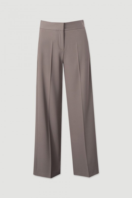 Pantalón clásico wide leg - Ferrache - Imagen 2