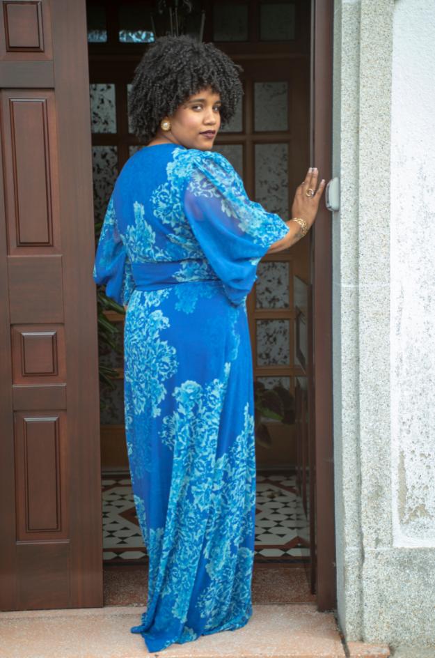 Vestido gasa - Neblak - Imagen 8