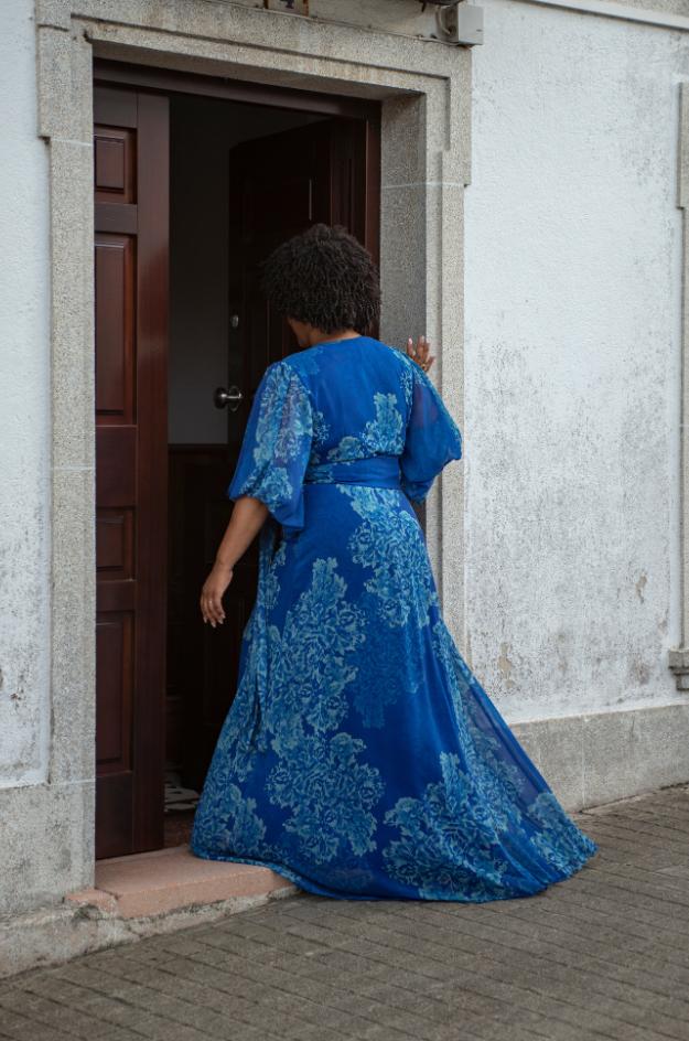 Vestido gasa - Neblak - Imagen 9