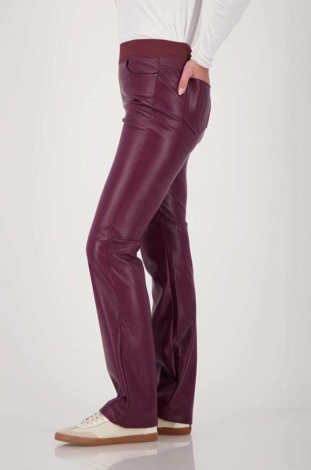 Pantalón cuero - Monari - Imagen 2