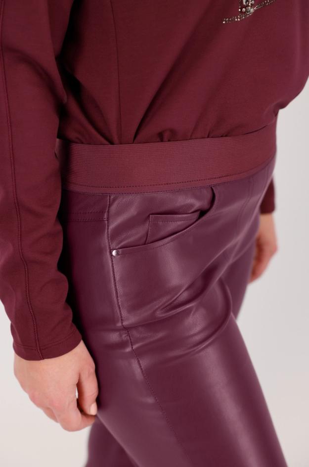 Pantalón cuero - Monari - Imagen 3