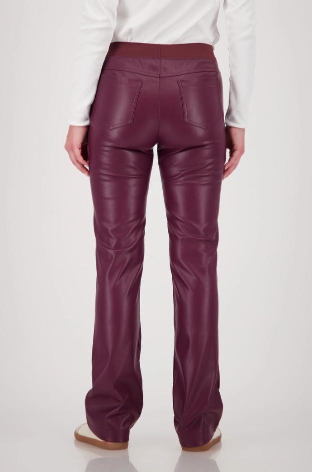 Pantalón cuero - Monari - Imagen 4