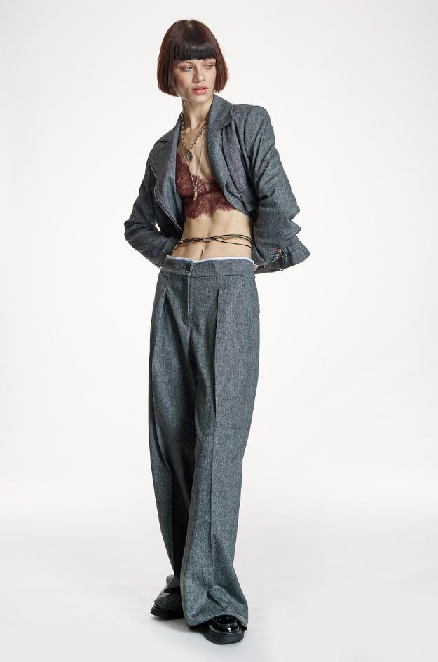 Pantalón pinzas - Alba Conde - Imagen 3