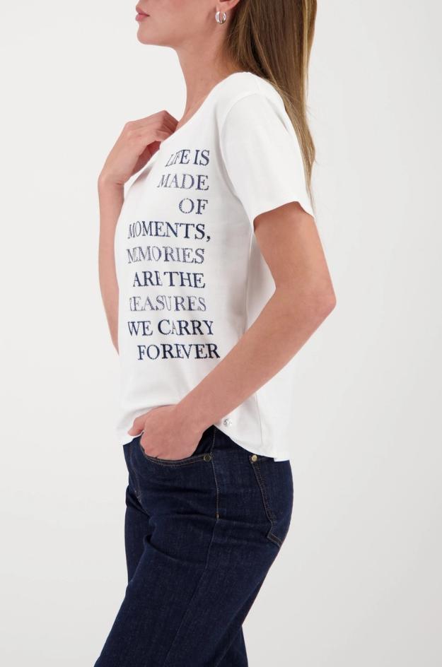 Camiseta blanca - Monari - Imagen 2