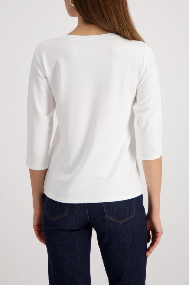 Camiseta blanca - Monari - Imagen 4