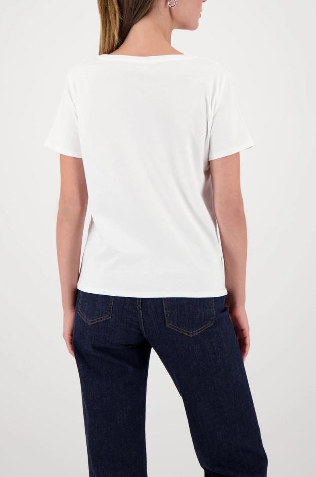 Camiseta blanca - Monari - Imagen 4