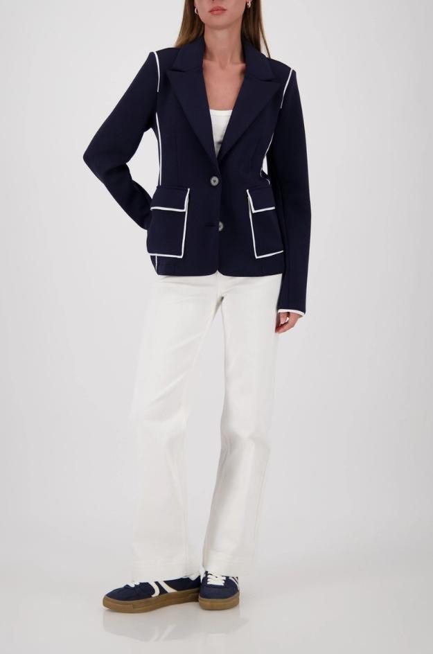 Chaqueta azul marino - Monari - Imagen 2
