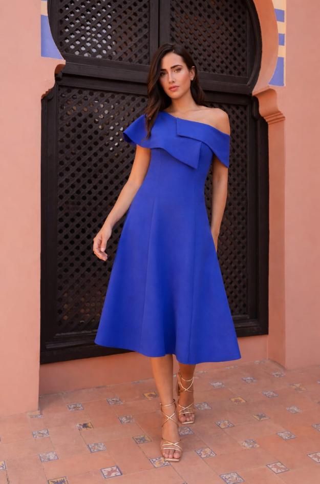 Vestido azul - Casting