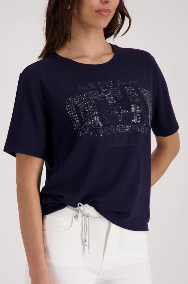 Camiseta azul marino - Monari - Imagen 3