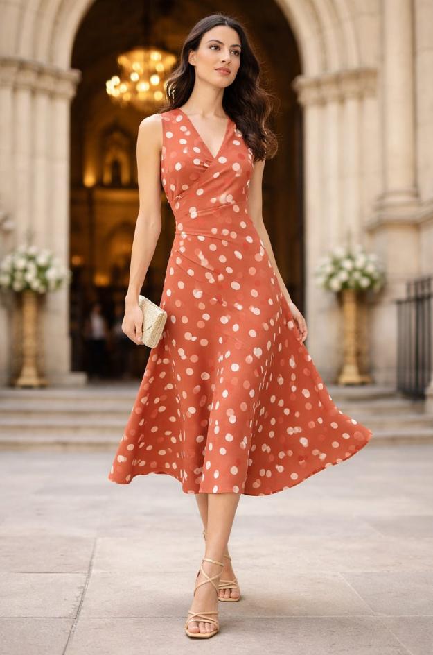 Vestido evasé - Casting