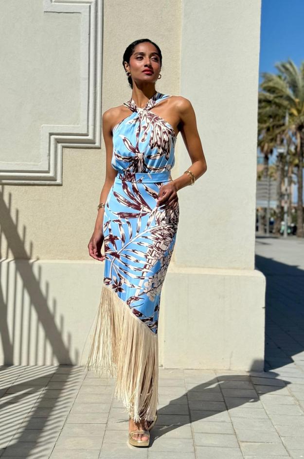 Vestido estampado - Centella