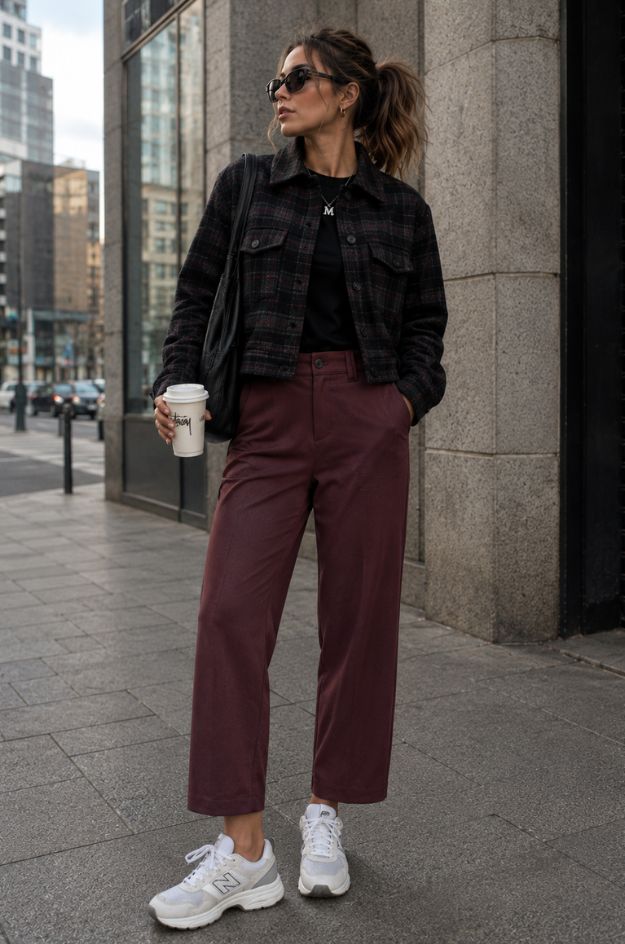 Chaqueta cuadros - Andam - Imagen 2