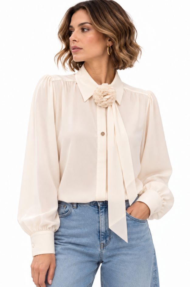 Camisa lazada suelta - Markup