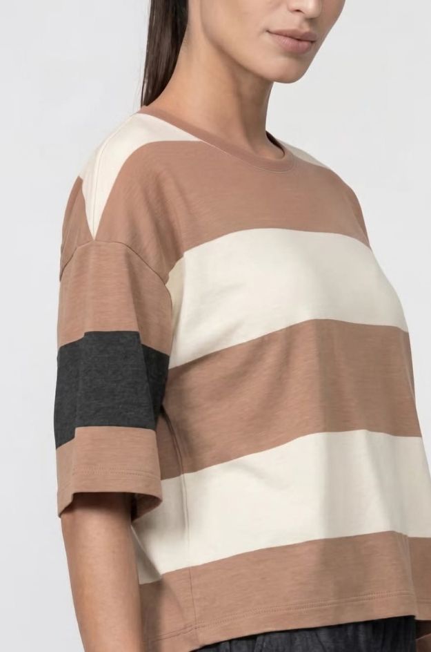 Sudadera con bloques de color - Monari - Imagen 2