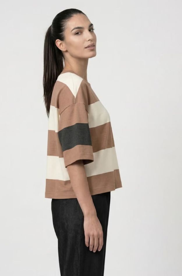 Sudadera con bloques de color - Monari - Imagen 3