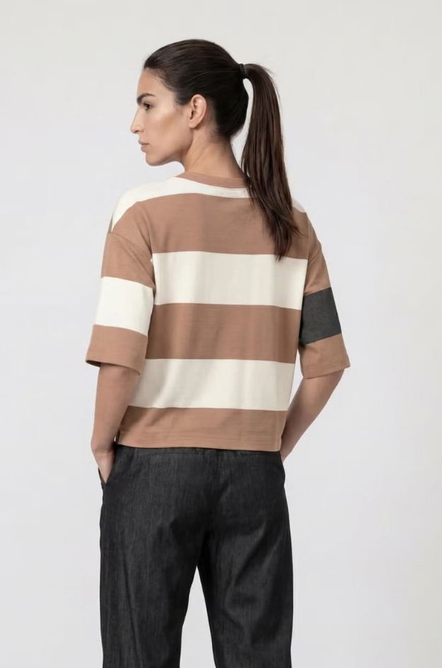 Sudadera con bloques de color - Monari - Imagen 4