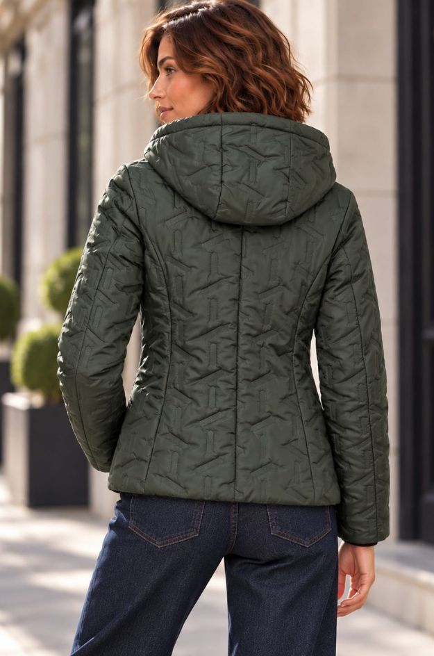 Chaqueta acolchada trufa- District - Imagen 2