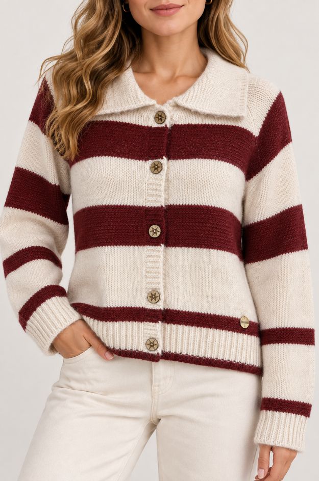 Chaqueta rayas - Lemaille - Imagen 2