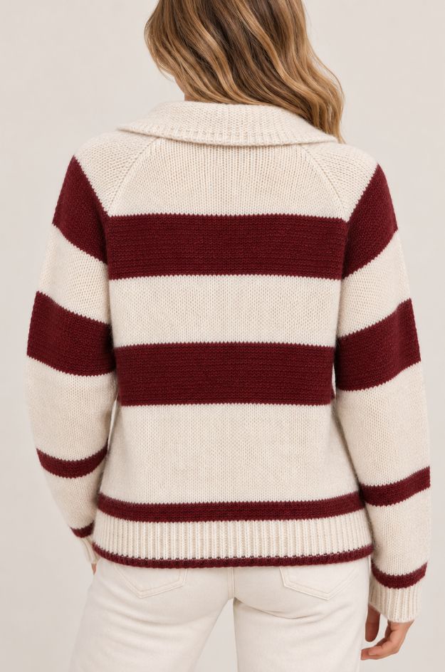 Chaqueta rayas - Lemaille - Imagen 3