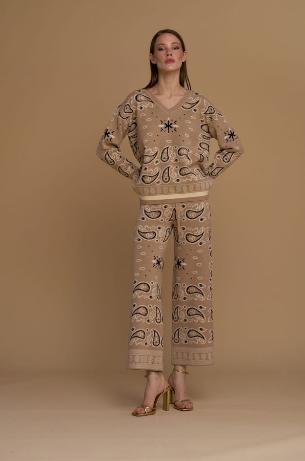 Conjunto de punto paisley Nosecrets