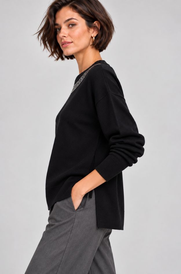 Jersey negro piedras - Markup - Imagen 3