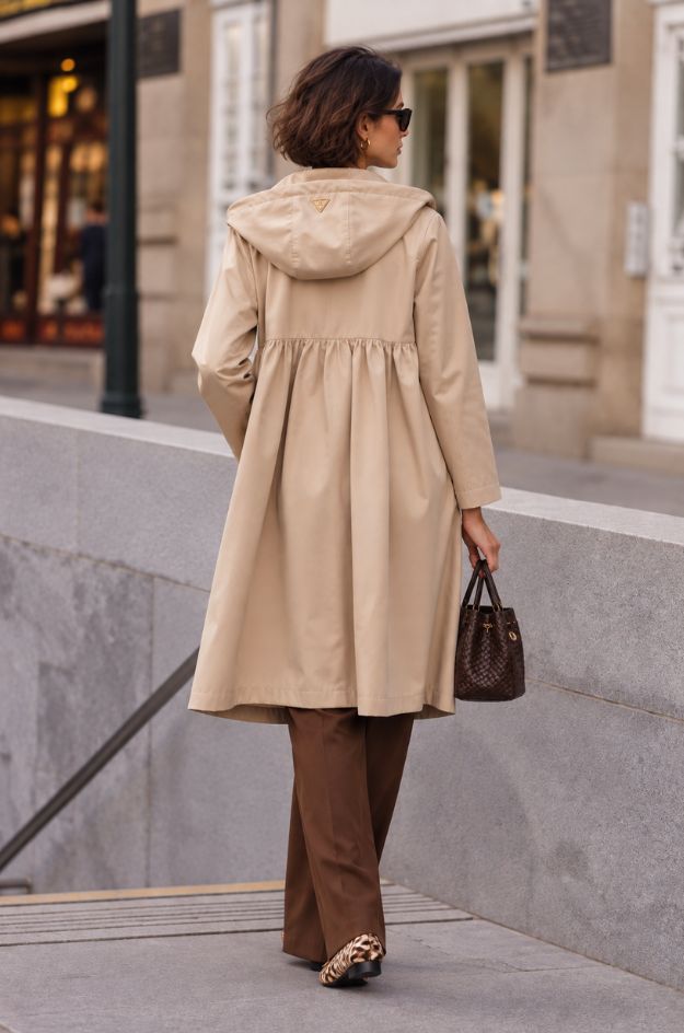 Parka larga impermeable con capucha - Ferrache - Imagen 2