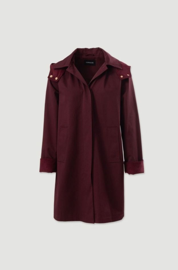 Parka midi impermeable con capucha - Ferrache - Imagen 6