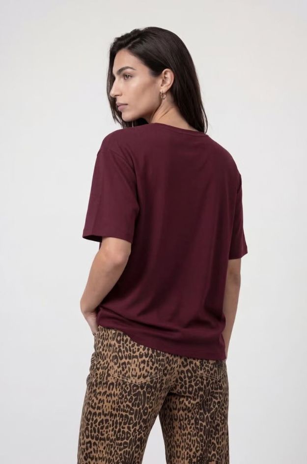 Camiseta burdeos - Monari - Imagen 4