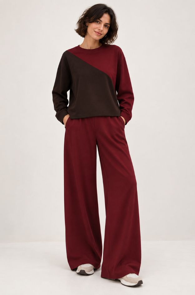 Conjunto punto bicolor con cuello desmontable - Soet - Imagen 2