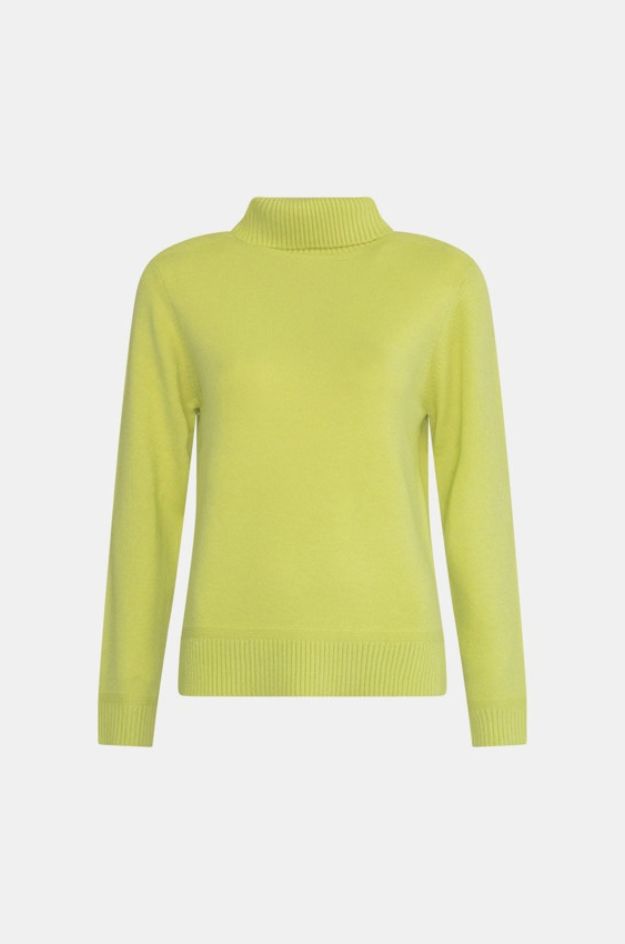 Jersey cuello alto punto liso lima - Md´M - Imagen 3