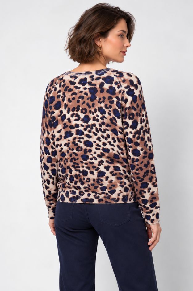 Jersey print leopardo - Monari - Imagen 3